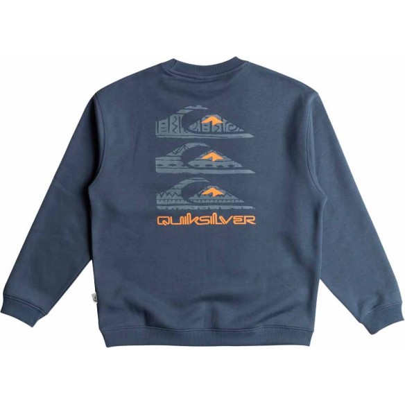 Sweat-shirt Quiksilver Omni logo Hoodie Youth Nebulas Blue