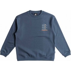 Sudadera Quiksilver Omni logo Hoodie Youth Nebulas Blue