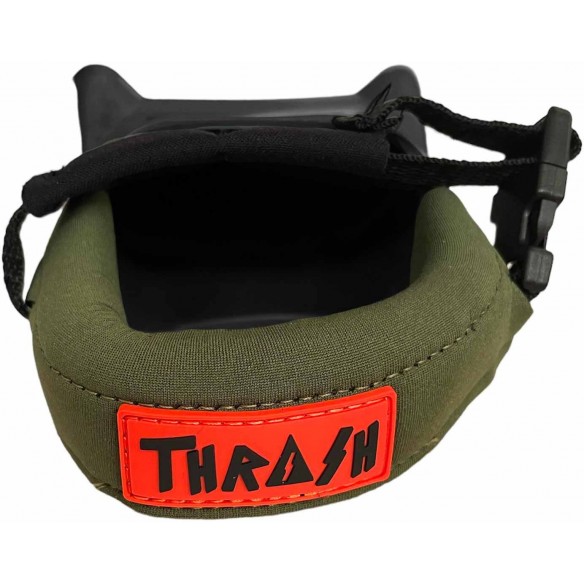 Sujeta aletas Thrash Heel Pad Army Green/Orange