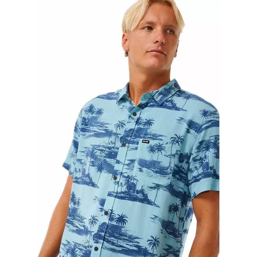 Shirt Rip Curl Party Pack dusty blue