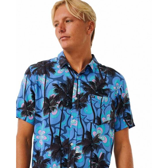 Rip Curl  Barrel Killa Blue Yonder Shirt