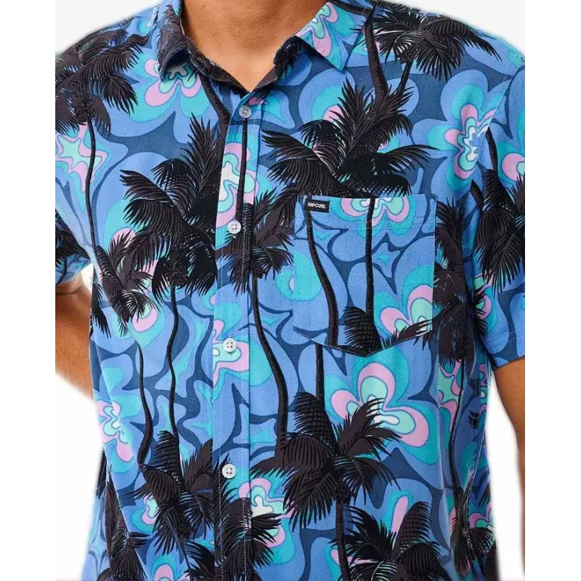 Rip Curl  Barrel Killa Blue Yonder Shirt