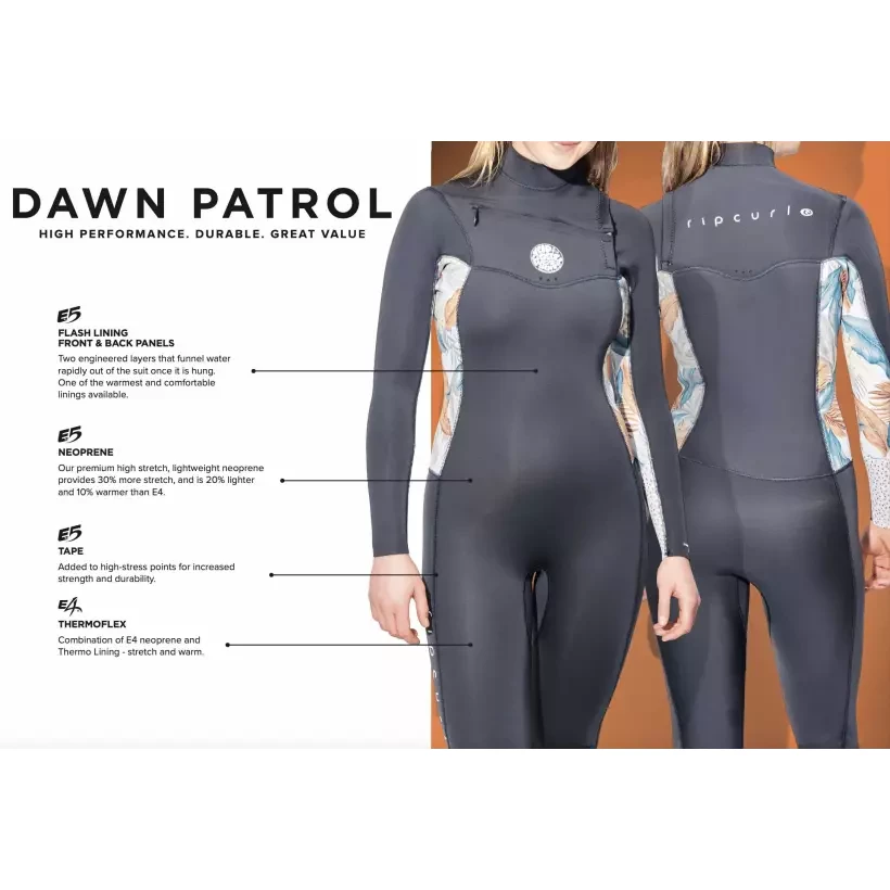 Combinaison Rip Curl Dawn Patrol 3/2mm Womens BZ