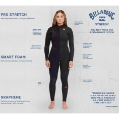Pak wetsuit Billabong Synergy 4/3mm CZ 2