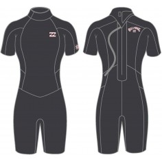 Neoprenanzug Shorty Billabong Launch 2