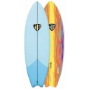 Surfbrett softboard Ocean & Earth MR Twin Fin Epoxy-Soft