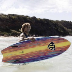 Prancha de surf softboard Ocean & Earth MR Twin Fin Epoxy-Soft 2