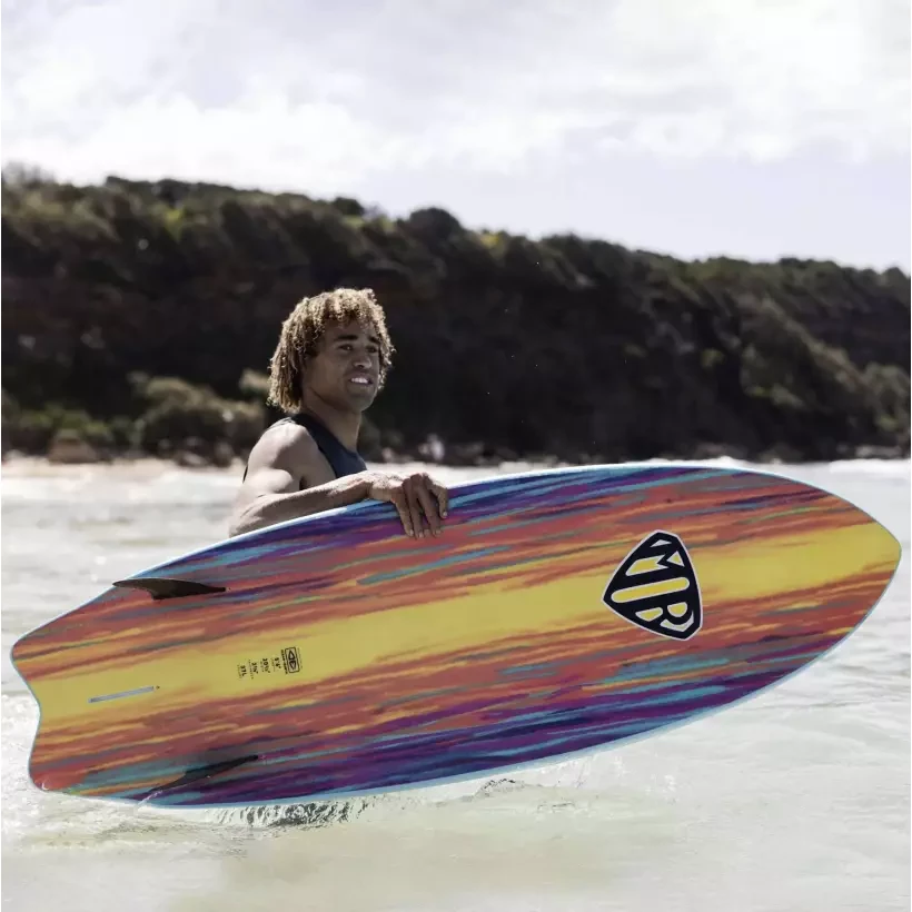 Planche de surf softboard Ocean & Earth MR Twin Fin Epoxy-Soft