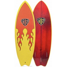 Prancha de surf softboard Ocean & Earth MR Twin Fin Epoxy-Soft