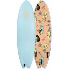 Prancha de surf softboard Ocean & Earth Brains EZI-Rider Fish