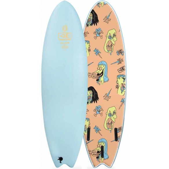 Surfboard softboard Ocean & Earth Brains EZI-Rider Fish