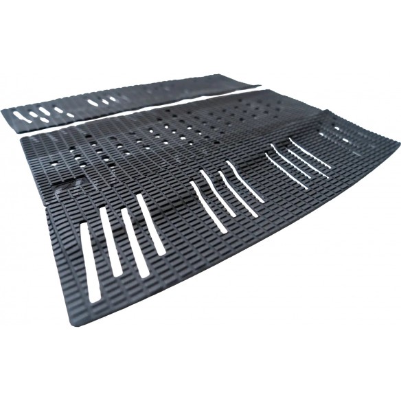 Grip de surf Slater Designs Front Foot Pad Black