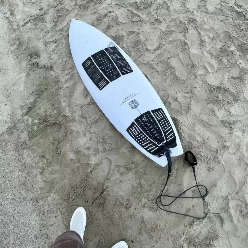 Pad de surf Slater Designs Front Foot Pad Black