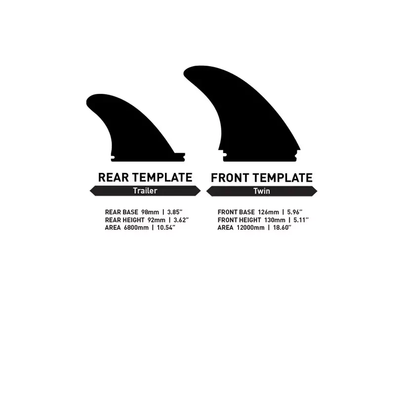 Quillas Firewire Machado 2+1 Fin Set