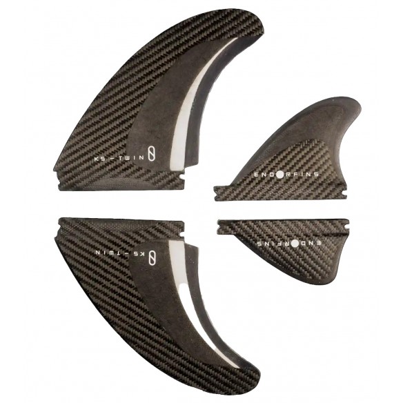 Ailerons de surf Endorfins KS Twin+2