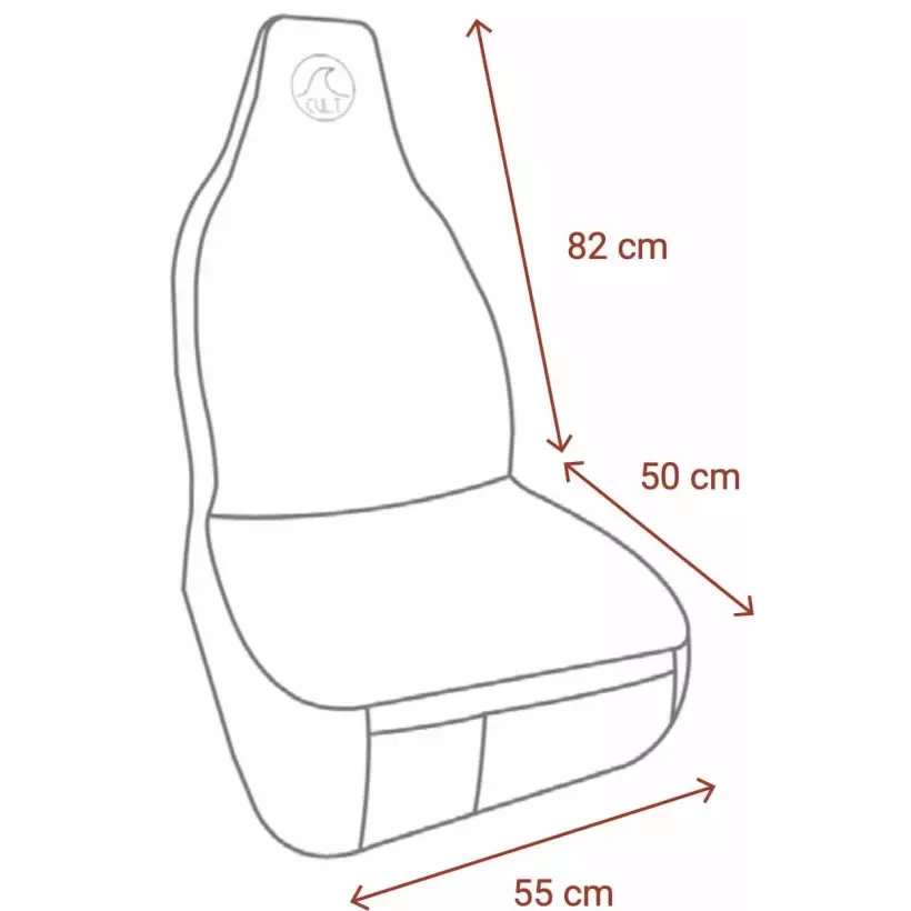 Tasche für autositze Surflogic Universal