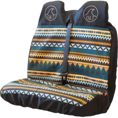 Copertura per auto Cult Universal Seat Cover Double Indi Blue