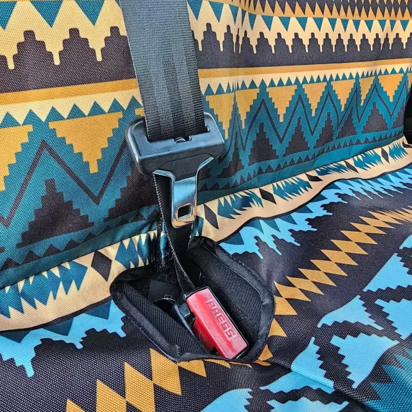 Cult Universal Seat Cover Double Indi Blue