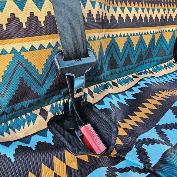 Cult Universal Seat Cover Double Indi Blue