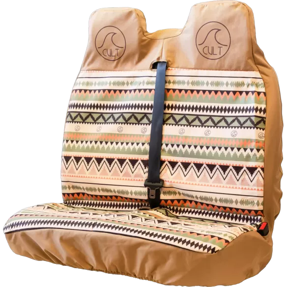 Copertura per auto Cult Universal Seat Cover Double Indi Brown Copertura per auto Cult Universal Seat Cover Double Indi Brown