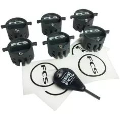 Set of 6 Plug of fins  FCS X2