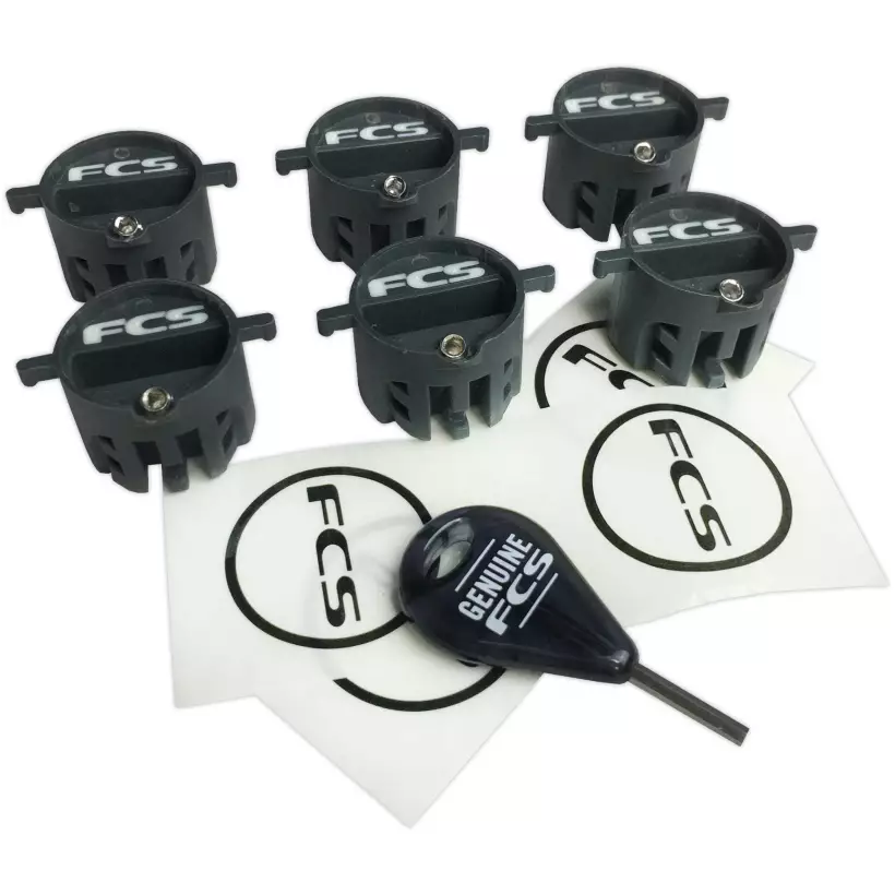 Juego de 6 tapones de quillas FCS X2