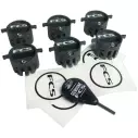 Juego de 6 tapones de quillas FCS X2