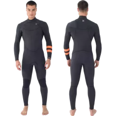 Traje Neopreno Hurley Plus 5/3mm Black/Graphite
