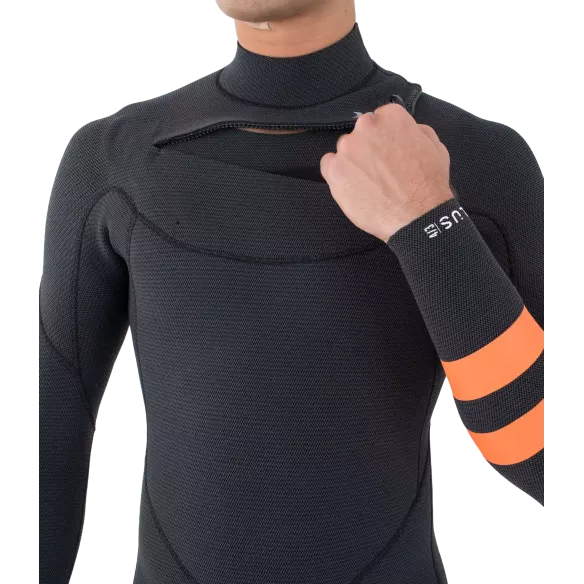 Neopren Hurley Plus 5/3mm Black/Graphite