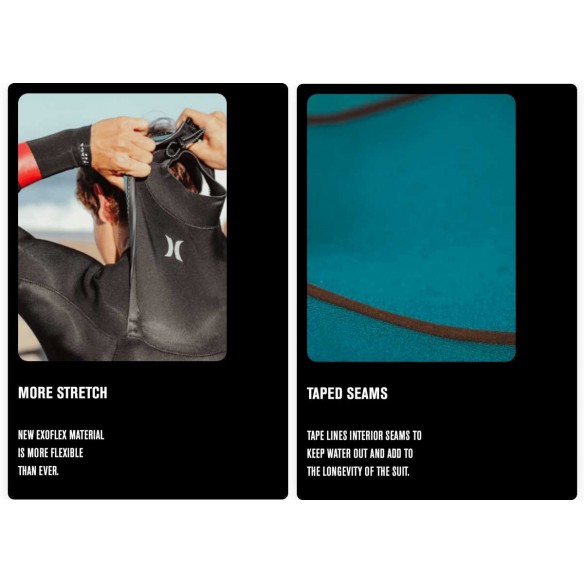 Wetsuit Hurley Advantage Plus 4/3mm Wetsuit Hurley Advantage Plus 4/3mm