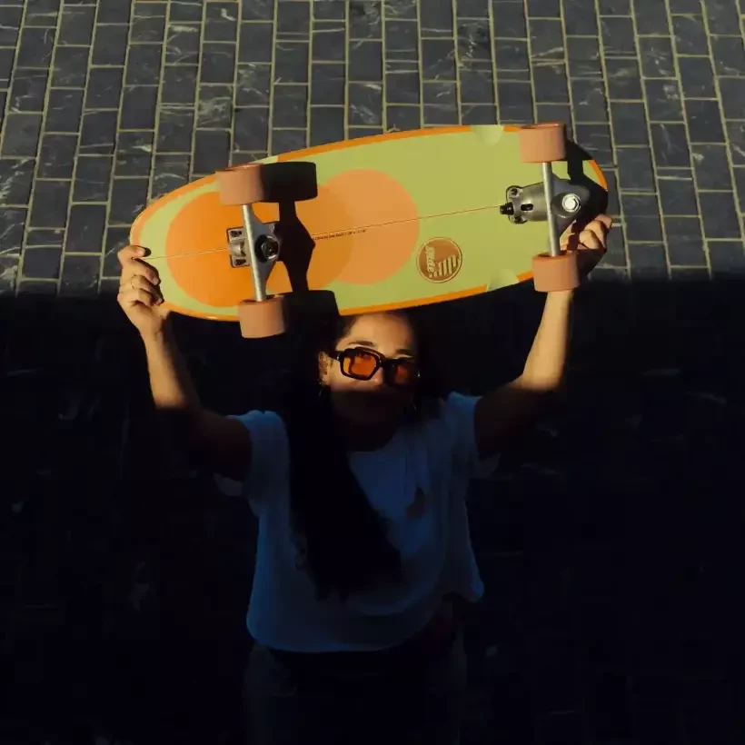 surfskate Slide Citrus Trim 28''