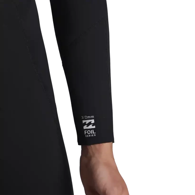 Fato Surf Billabong Foil 3/2mm BZ Flat Lock Black