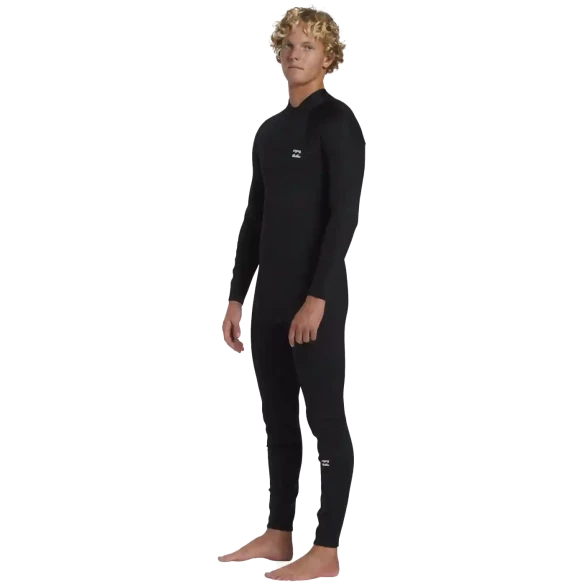 Combinaison Billabong Foil 3/2mm BZ Flat Lock Black Combinaison Billabong Foil 3/2mm BZ Flat Lock Black