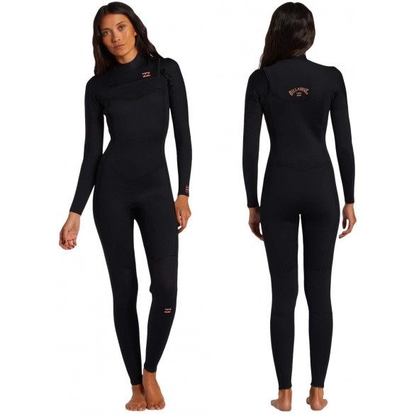 Pak wetsuit Billabong Foil women 4/3mm CZ Black Pak wetsuit Billabong Foil women 4/3mm CZ Black