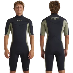 Neoprene Billabong Absolute Natural 2/2mm CZ Flat Lock