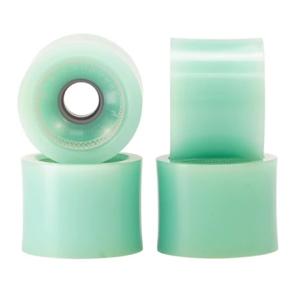 Ruote Carver Roundhouse Concave 69mm Glass Green Ruote Carver Roundhouse Concave 69mm Glass Green