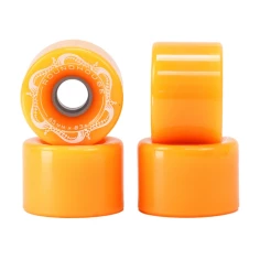 Roues Carver Roundhouse Slick 65mm Orange 2