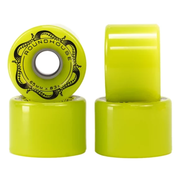 Ruote Roundhouse Carver Slick 65mm Green