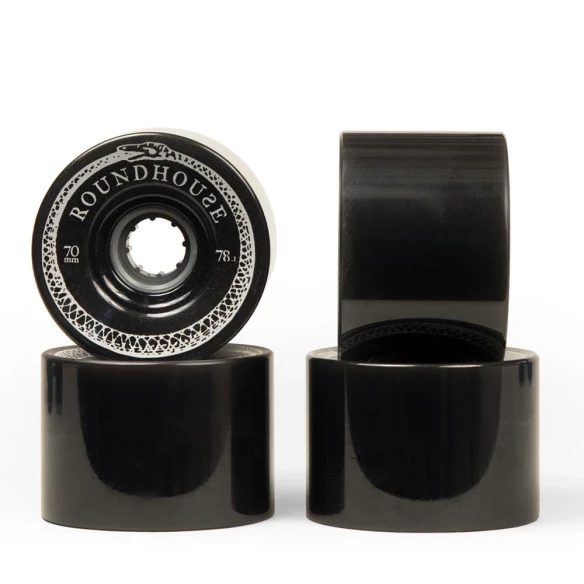 Ruote Carver Roundhouse Mag 70mm Black Ruote Carver Roundhouse Mag 70mm Black