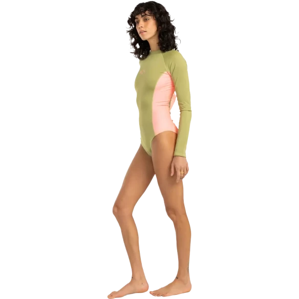 Billabong lycra zwempak Tropic bodysuit Avocado