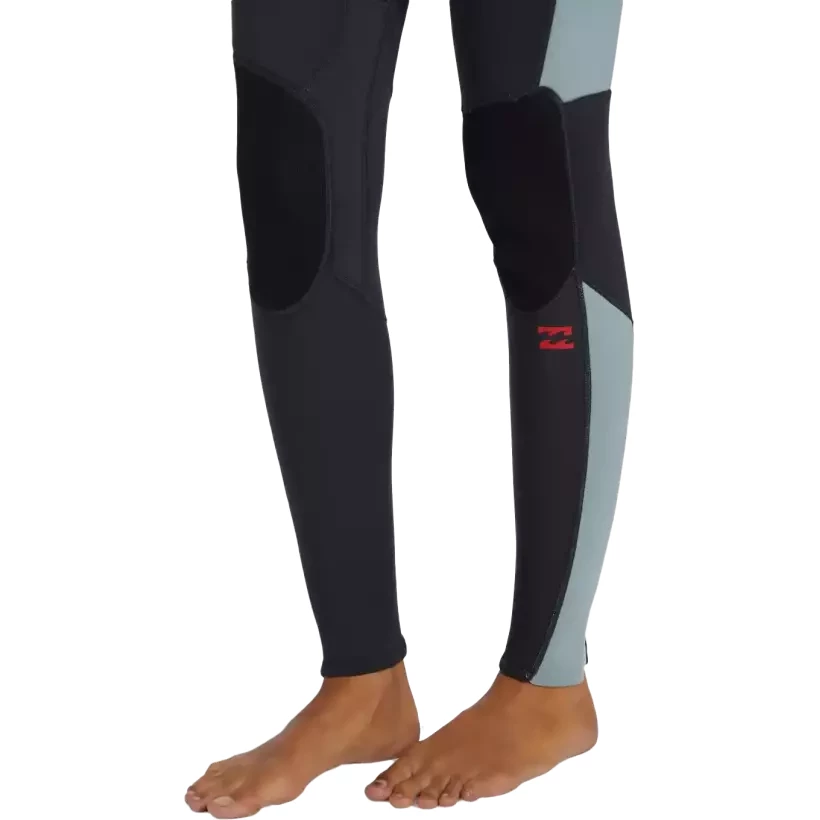 Traje neopreno Billabong Foil women 3/2mm BZ Flat Lock Washed Black