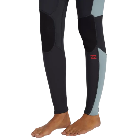 Muta surf Billabong Foil women 3/2mm BZ Flat Lock Washed Black