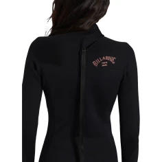 Traje neopreno Billabong Foil women 3/2mm BZ Flat Lock Black 2