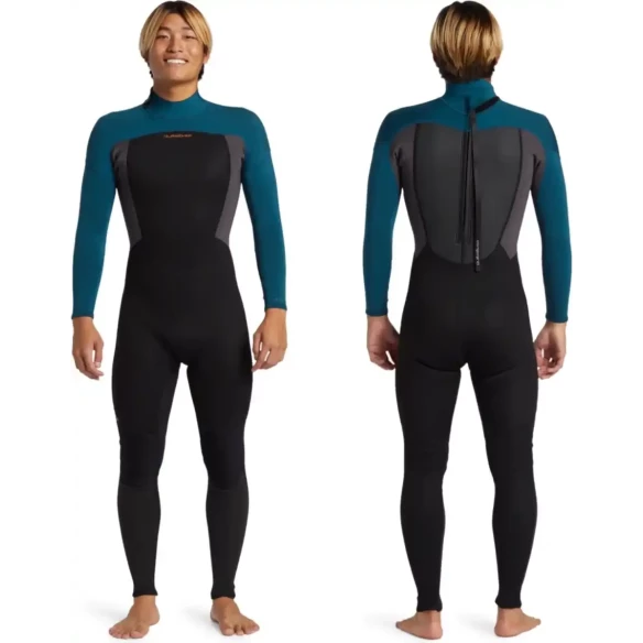 Quiksilver neopren Prologue Flatlock 3/2mm Black/Blue Quiksilver neopren Prologue Flatlock 3/2mm Black/Blue