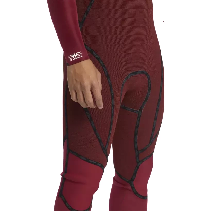 Fato Surf Quiksilver Mercury 3/2mm CZ High Risk Red