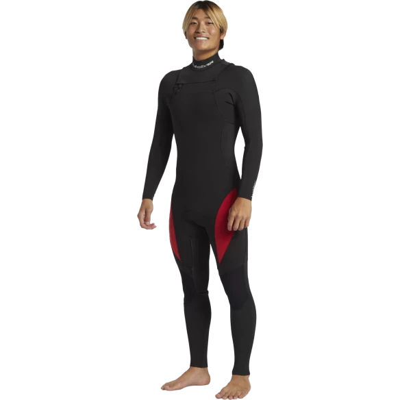 Combinaison Quiksilver Mercury 3/2mm CZ High Risk Red