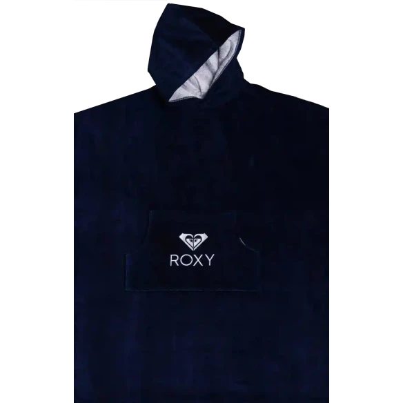 Poncho Roxy Stay Magical Black Blue