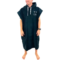 Poncho All In Classic Black