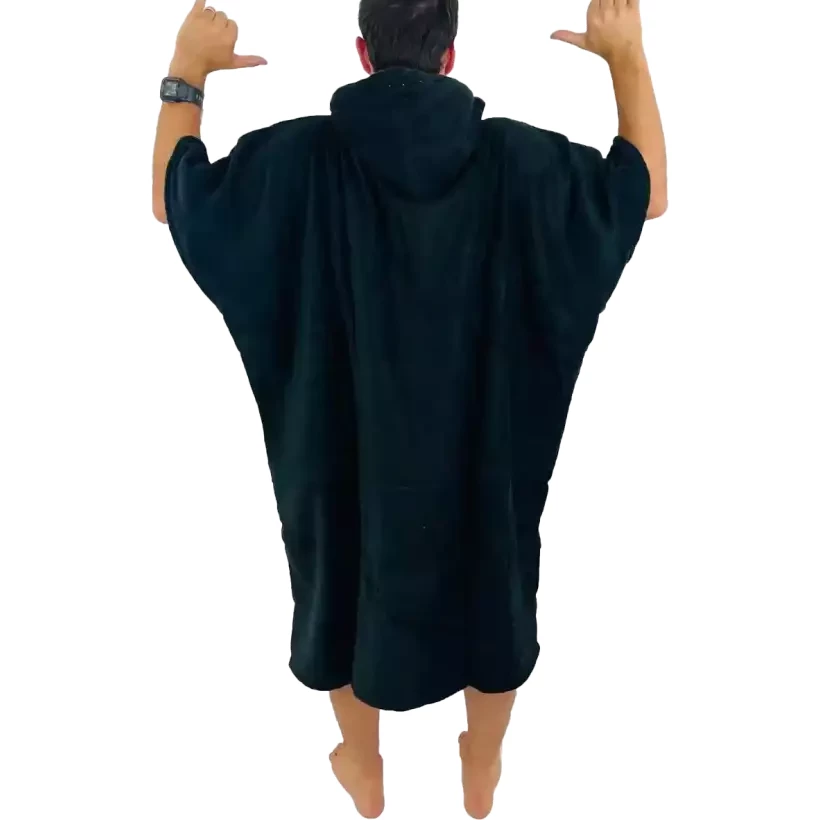 Poncho All In Classic Black