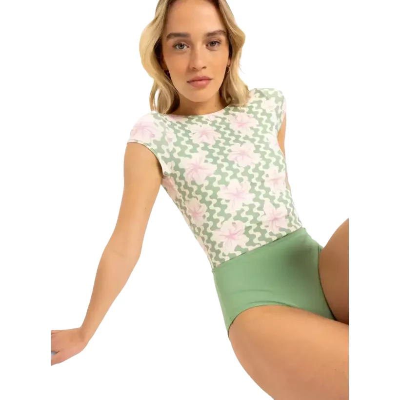 Roxy Hibiscus Daze lycra swimsuit SS